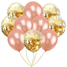 Load image into Gallery viewer, 10pcs/pack Inflatable Ball Toy 10 inch Birthday Wedding Pink Rose Gold Balloon Toy Inflatable Cartoon Hat Children Party Toy Hat